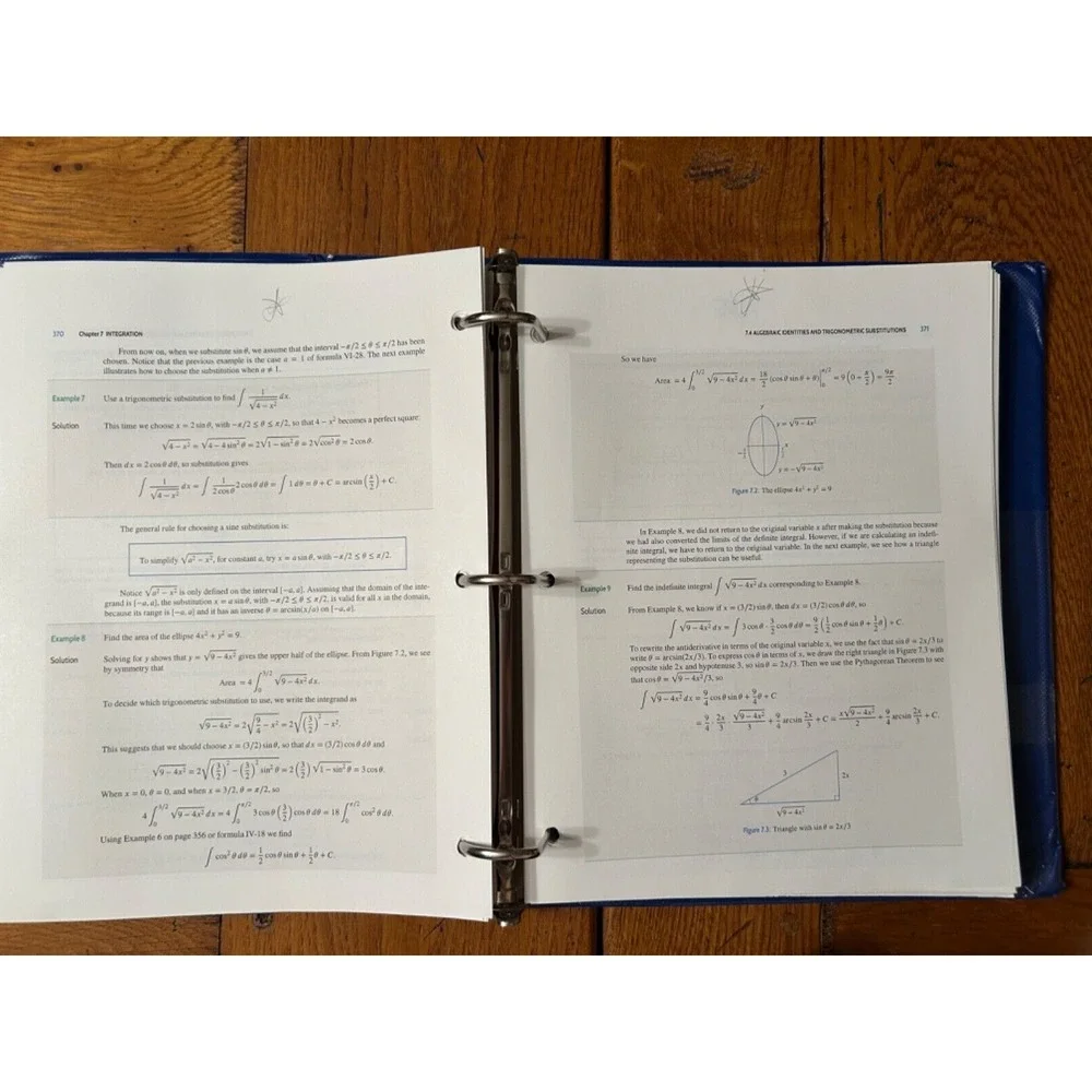 Calculus- Single Variable, 7th Edition, Wiley w/binder READ